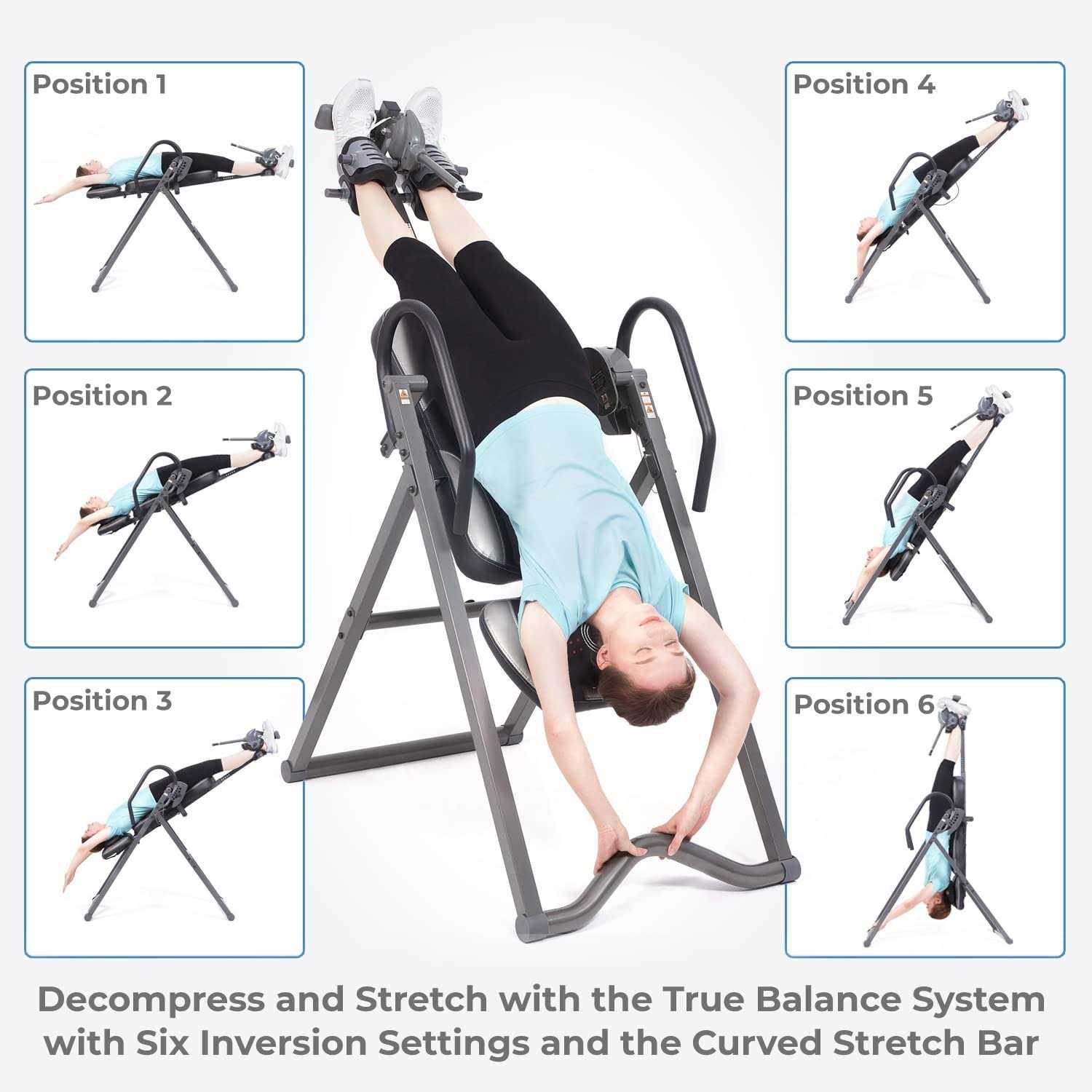 Innova Health and Fitness Innova ITM6000 Advanced Heat and Massage Therapeutic Inversion Table - Sports Supplies Online Store