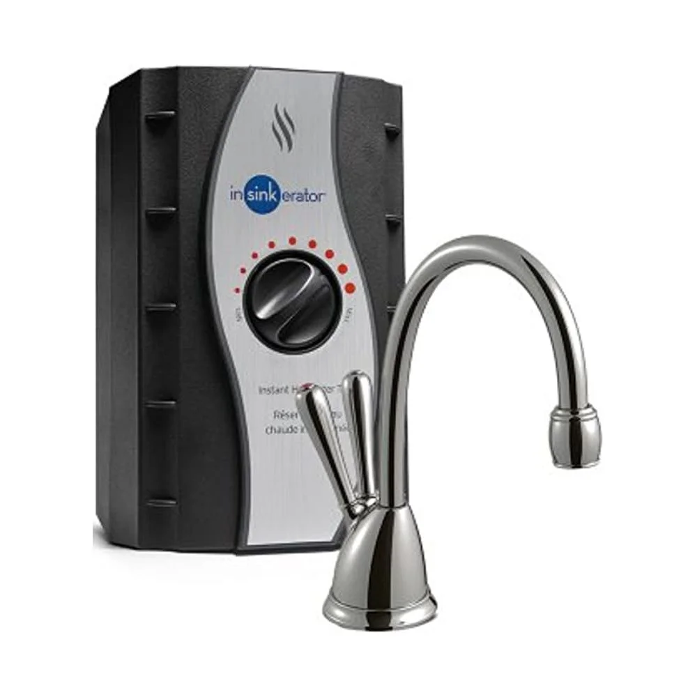 InSinkErator View Instant Hot Cold Water Dispenser System Faucet Tank Chrome HC View C