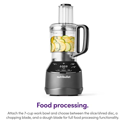 NutriBullet Triple Prep System NBKS50100 Dishwasher Safe Plastic food blender