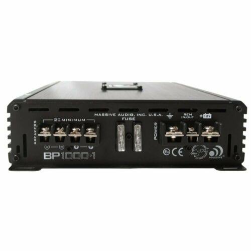 Massive Audio Car Amplifier BP1000.1