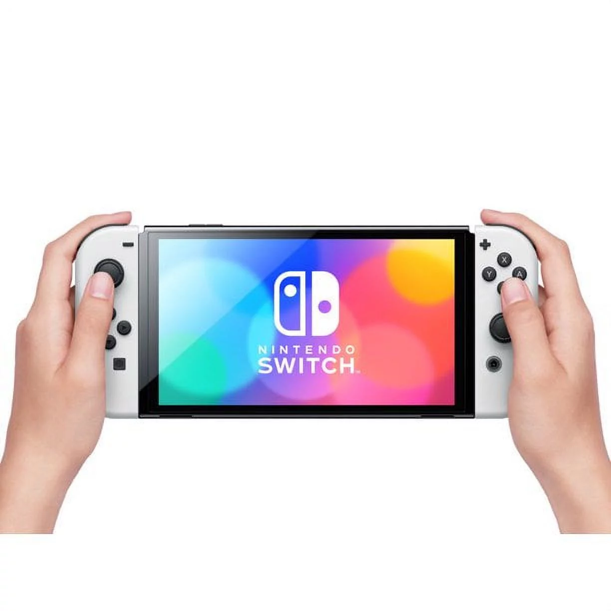 2021 New Nintendo Switch OLED Model White Joy Con 64GB Console Improved HD Screen - Radiant Selections