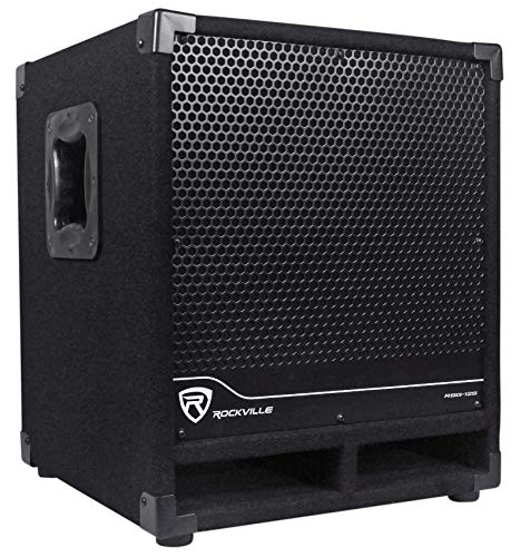 Rockville RBG15S 1600w Active Powered PA Subwoofer w/DSP + Limiter Pro/DJ, 15 inch, Black