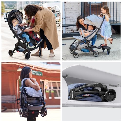 Beberoad Love R2 Small Travel Stroller Compact Stroller Foldable Lightweight Baby Stroller for Airplane