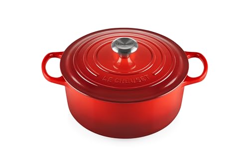 Le Creuset Enameled Cast Iron Signature Round Dutch Oven - Smart Home Appliances