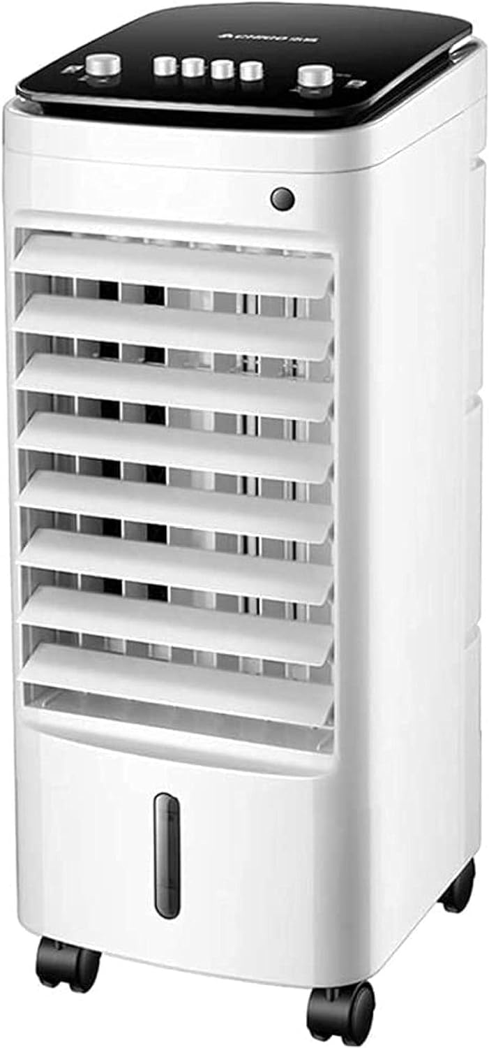 Portable Air Conditioner Cooler Air Conditioner Mobile Without Hose Air Conditioning Fan White Mechanical 3 Speed Control Home Dorm Movable Cooling