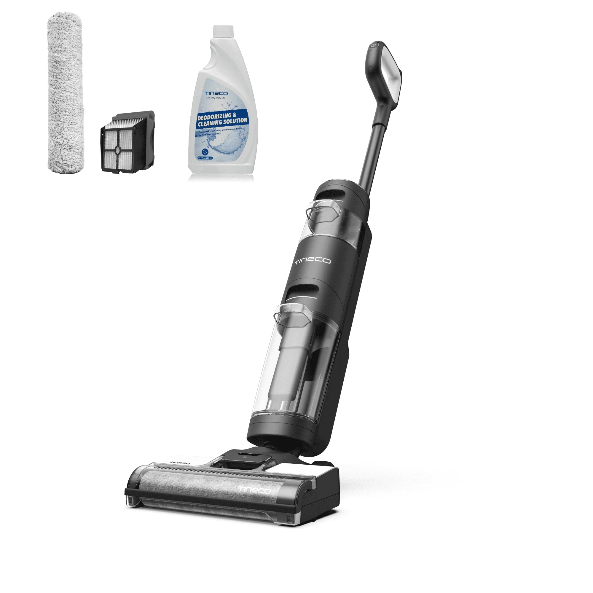 Tineco FLOOR ONE S2 Smart Cordless Wet/Dry Vacuum Cleaner and Floor Washer - Black