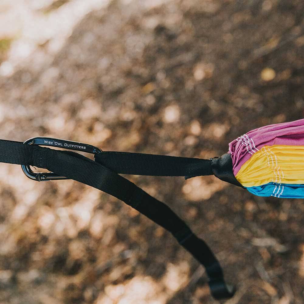 Wise Owl Outfitters Hammock Camping Double with Tree Straps - USA Based