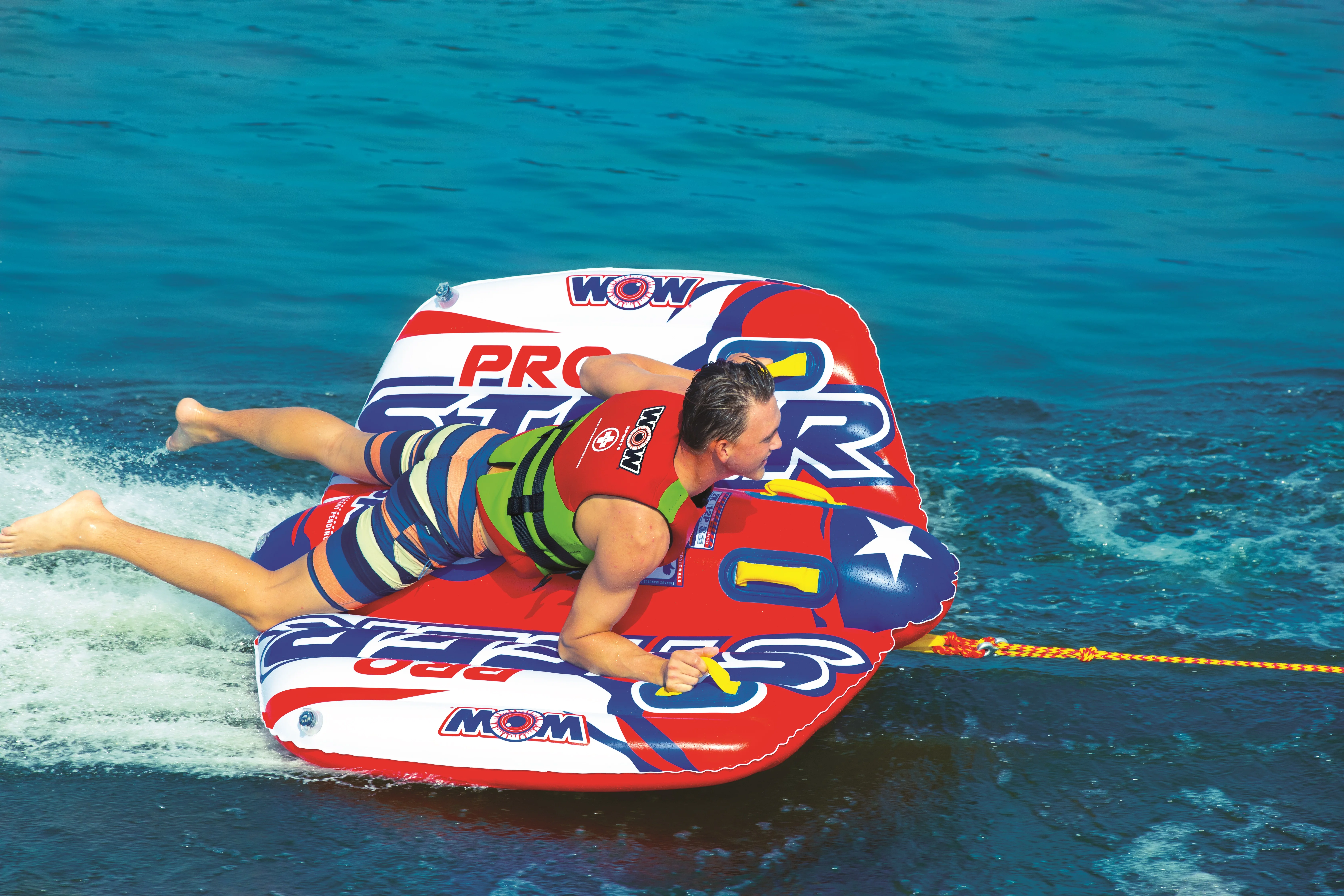 Wow! Pro Steer Waterskiing Towable Tube