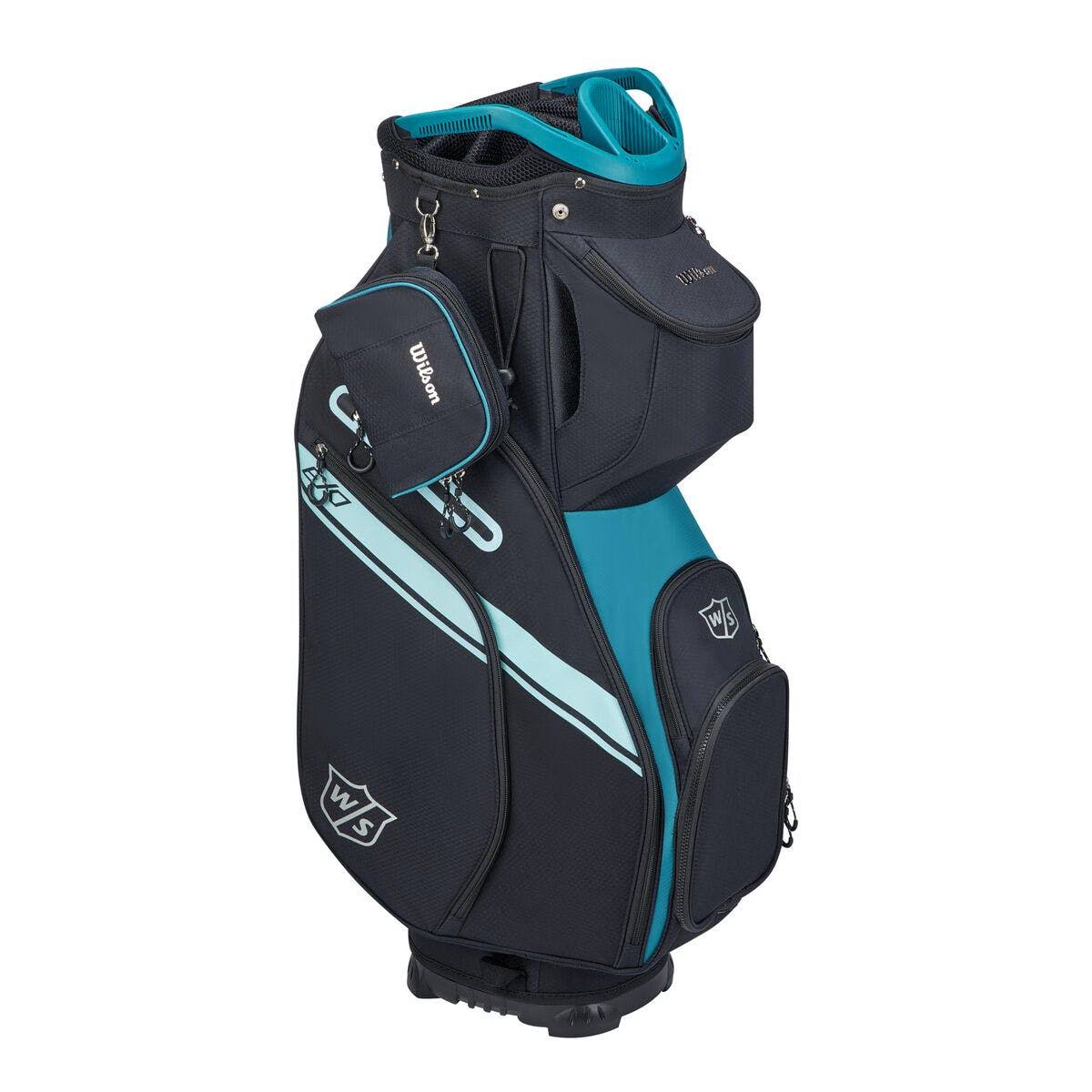 Wilson Staff Exo II Cart Bag Black/Teal