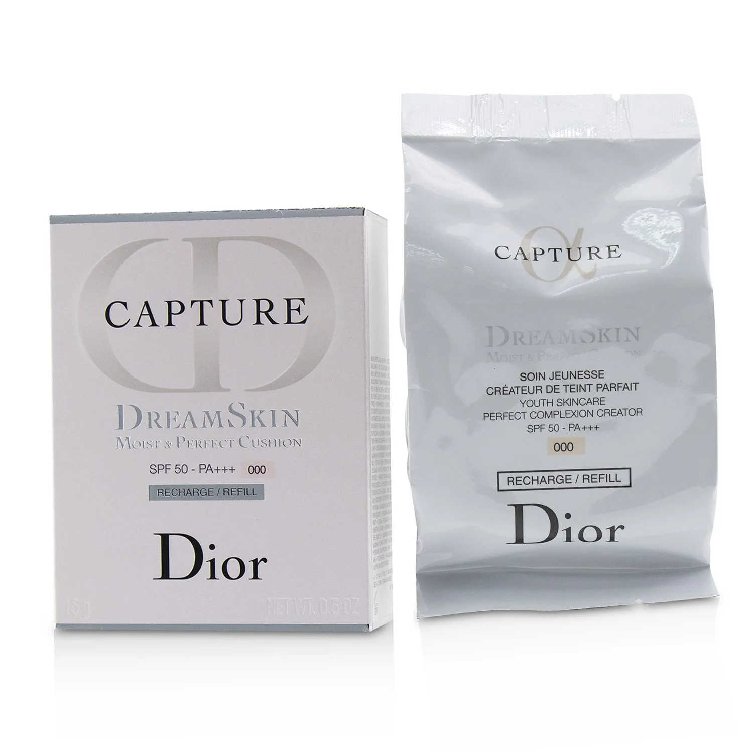 Christian Dior Capture Dreamskin Moist & Perfect Cushion SPF 50 Refill - # 020 (Light Beige) 15g/0.5oz