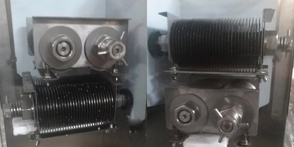 PreAsion Shredded Meat Cutting Machine Commercial Double Motor Slicer 4mm Blade Qsj-A Processing capacity:500kg/h