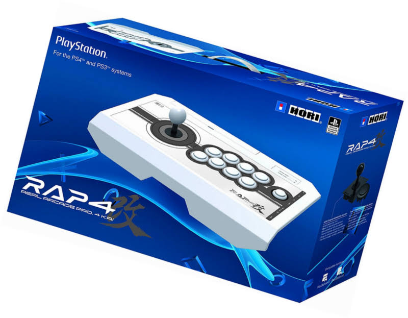 Hori Real Arcade Pro 4 Kai Fight Stick for PlayStation 4/PlayStation 3 - White