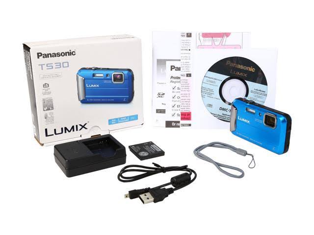 Panasonic Lumix DMC-TS30 Digital Camera (Blue)