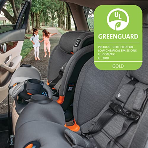 Chicco OneFit™ ClearTex® Slim All-in-One Car Seat, Rear-Facing Seat for Infants 5-40 lbs., Forward-Facing Car Seat 25-65 lbs., Booster 40-100 lbs.