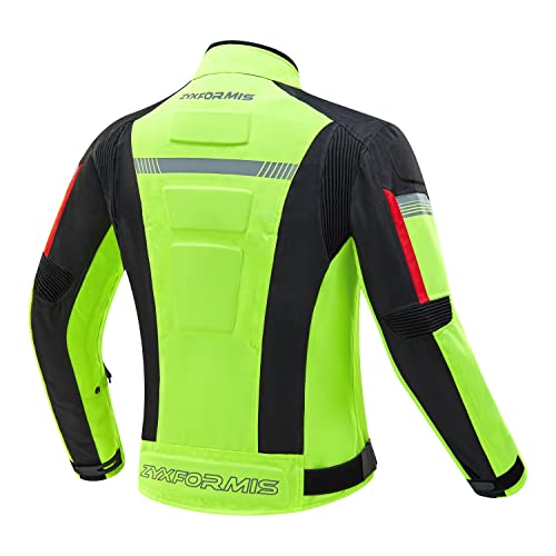 Motorcycle Jacket Motorbike Biker Waterproof Jackets Windproof Full Body Protective Gear Armoured Summer Winter for Men