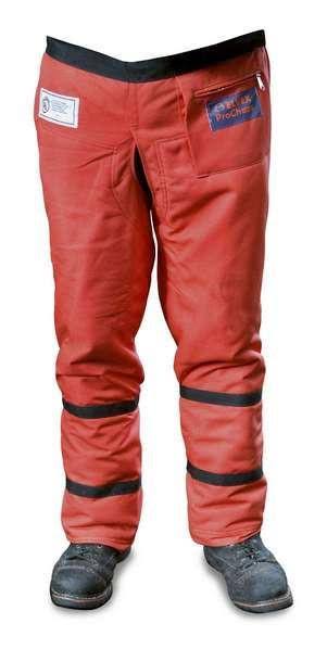 Elvex Orange Chain Saw Chaps,33 in