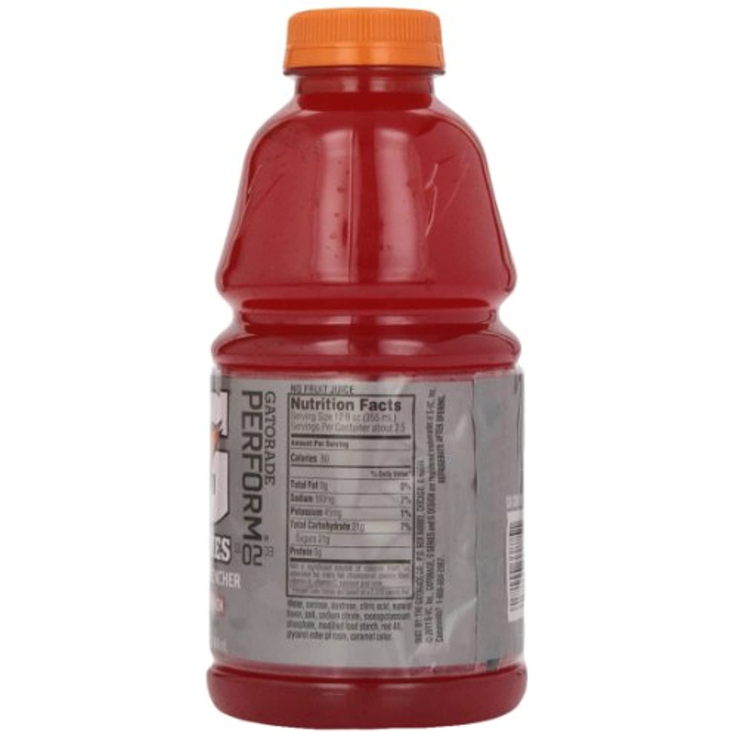 Gatorade Sport Drink Fruit Punch, 32-Ounce Bottles (Pack Of 12)