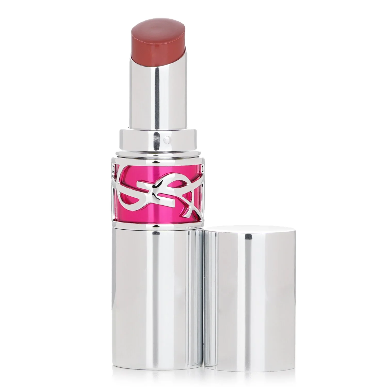 Yves Saint Laurent Rouge Volupte Candy Glaze Double Care Balm - # 4 Nude Pleasure  3.2g/0.11oz