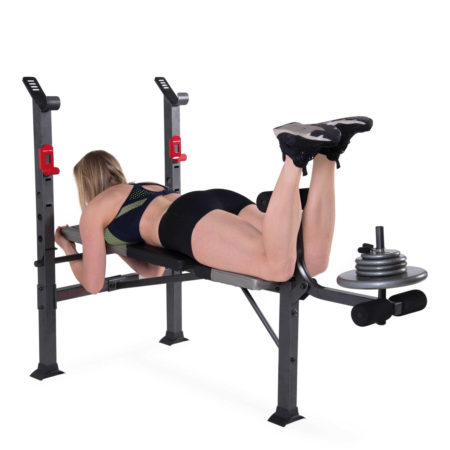 CAP Strength Standard Weight Bench with Leg Developer - Sports Supplies Online Store