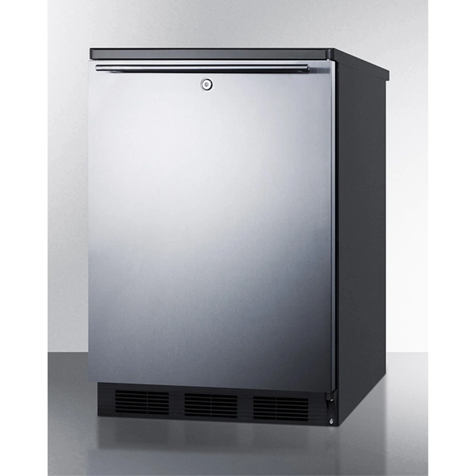 Summit Appliance  33.5 x 23.63 x 23.5 in. Built-In Undercounter All-Refrigerator, Black