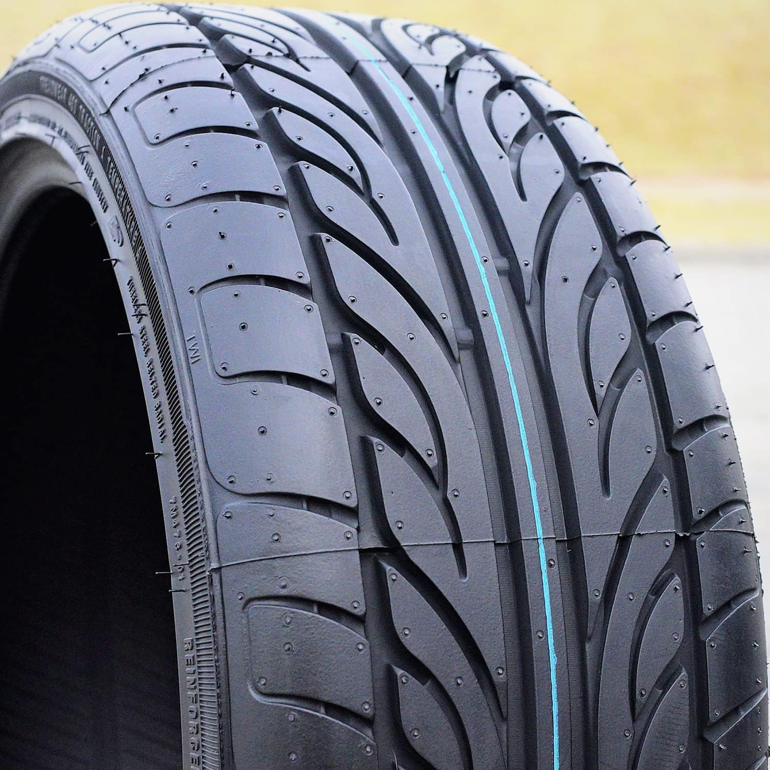 Set of 2 (TWO) Forceum Hena All-Season High Performance Radial Tires-245/40R17 245/40ZR17 245/40/17 245/40-17 95W Load Range XL 4-Ply BSW Black Side