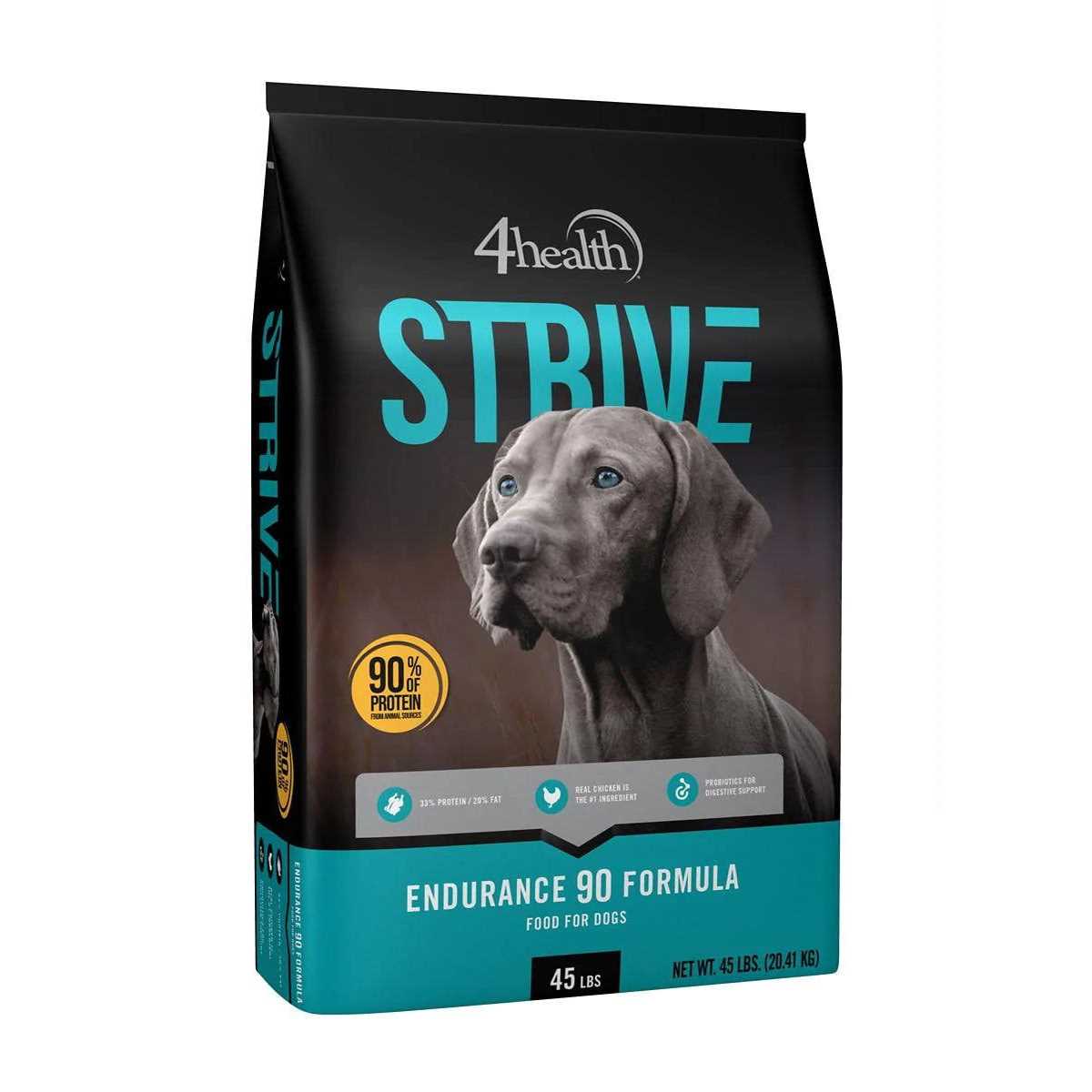 4health 9696 Strive Endurance 90 Formula Dry Dog Food - Pet Supplies online store
