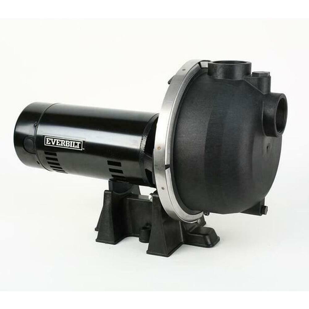Everbilt 2 HP Plastic Lawn Sprinkler Pump EFLS20-HD