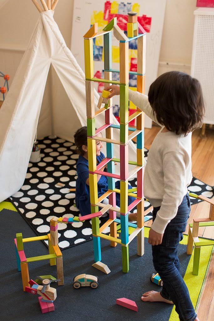 Tegu 240 Piece Tints Classroom Kit