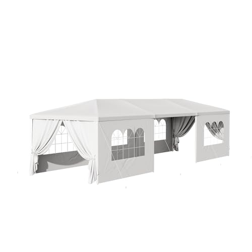 Outdoor Party Tent 10x30 Black Tents for Parties