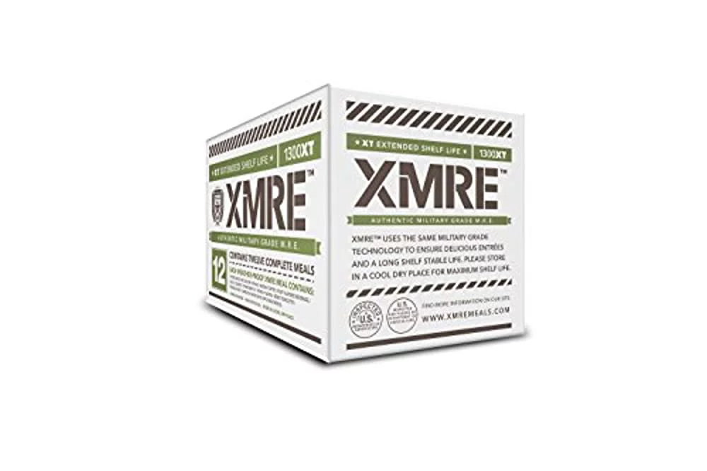 XMRE Meals 1300XT - 12 Meals with Heaters (Meal Ready to Eat - Military Grade)