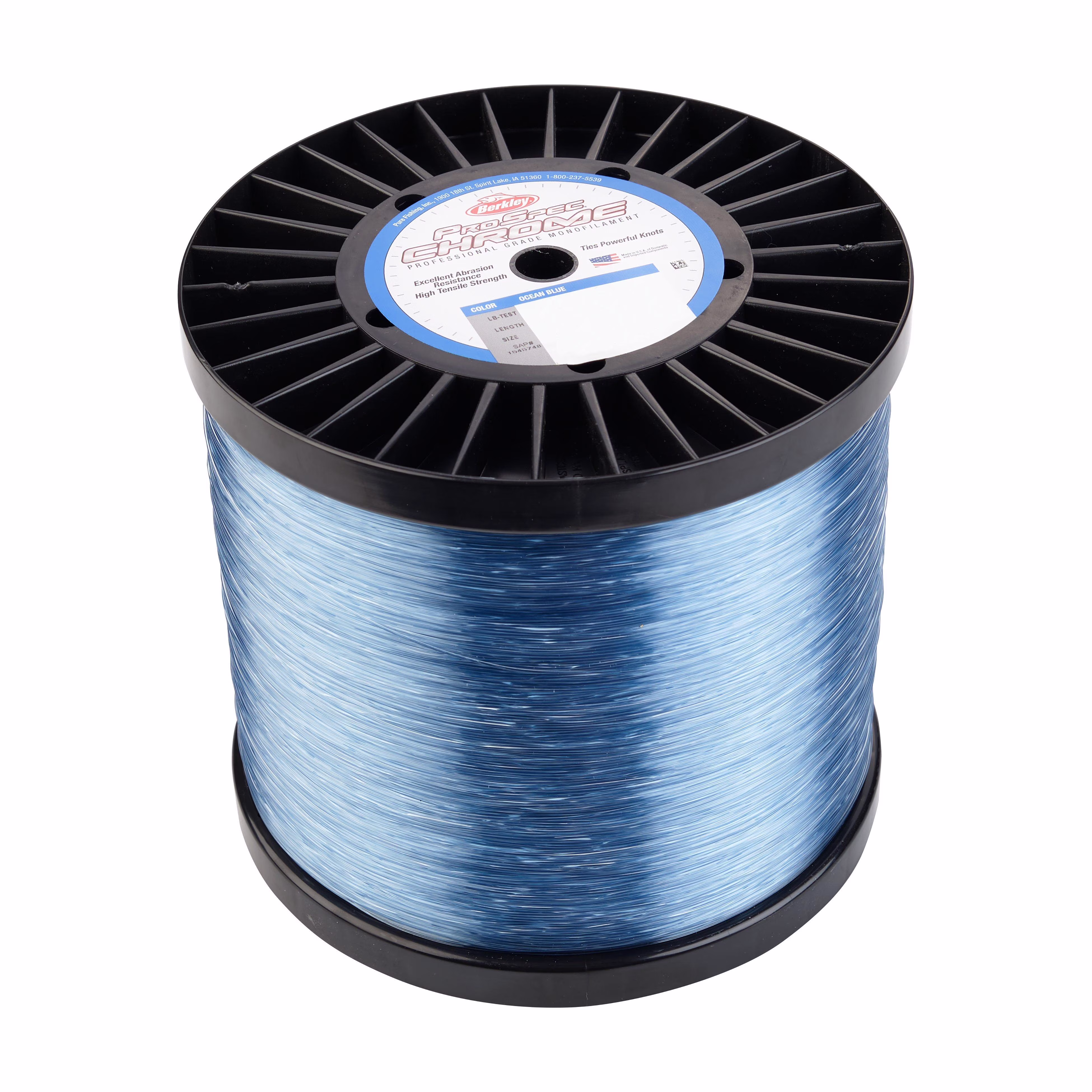 Berkley ProSpec Chrome, Ocean Blue, 30lb 13.6kg Fishing Line