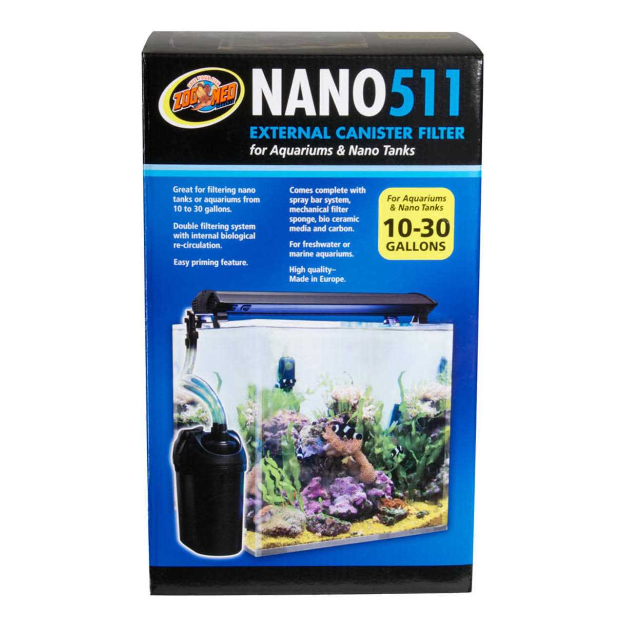 Zoo Med Nano External Canister Filter - Pet Supplies online store