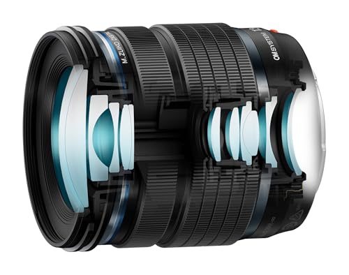 OM System M.Zuiko Digital ED 12-45mm F4.0 PRO Compact Weather-Sealed Zoom Lens, Macro Capable for OM-D & MFT Cameras