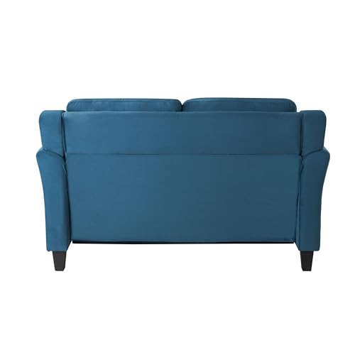 Lifestyle Solutions Harrington Loveseat, Black