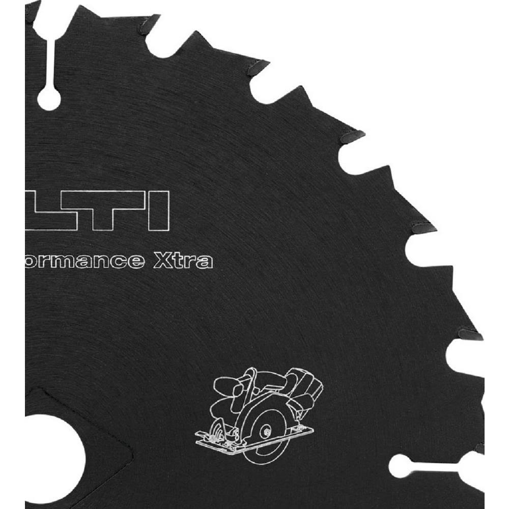 Hilti 6-1/2 in. 24 Teeth Circular Saw SPX Framing (5-Blade) 2191162