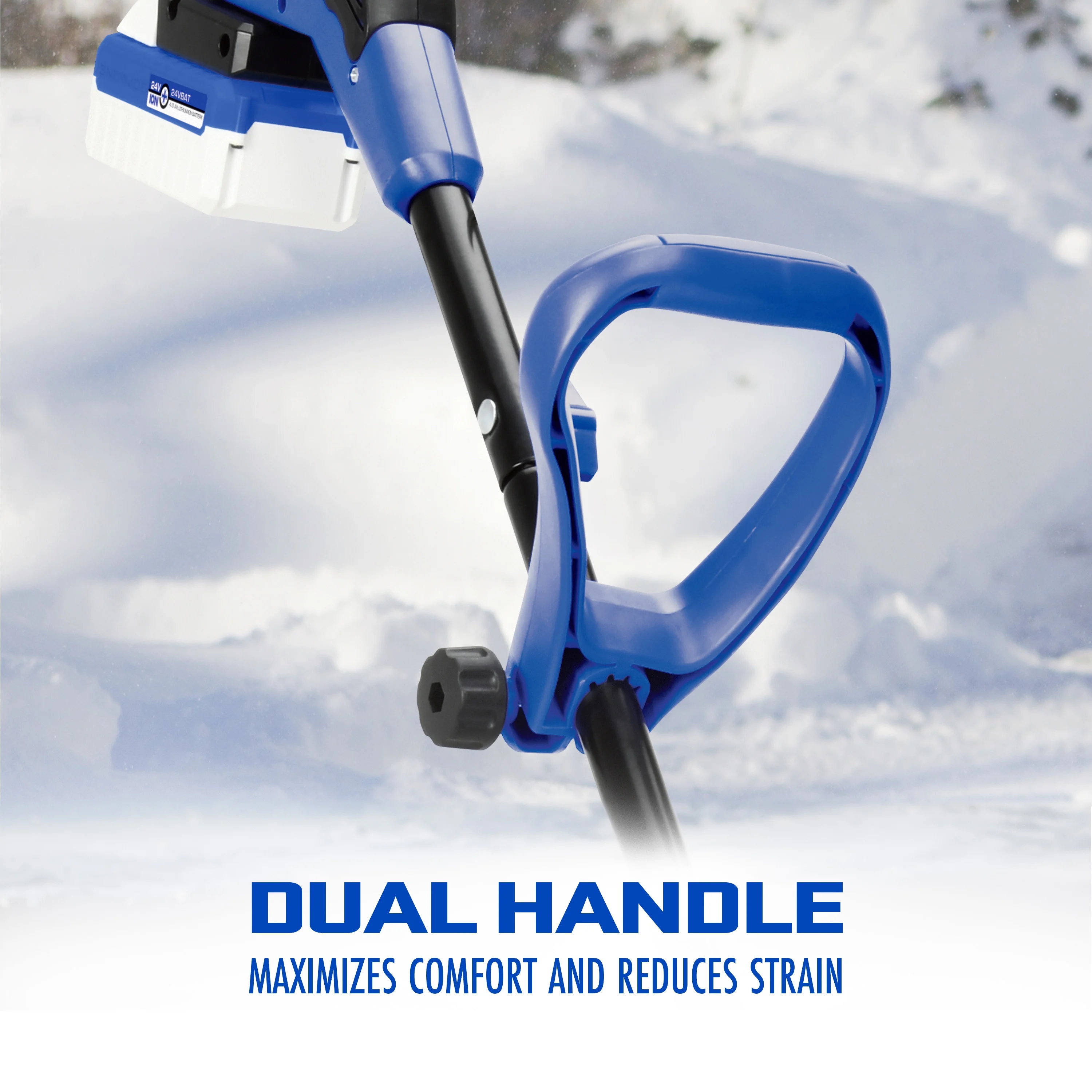 Snow Joe 24V Cordless 13-inch Snow Shovel Kit, 4.0-Ah Battery & Charger - Curated Treasures Market