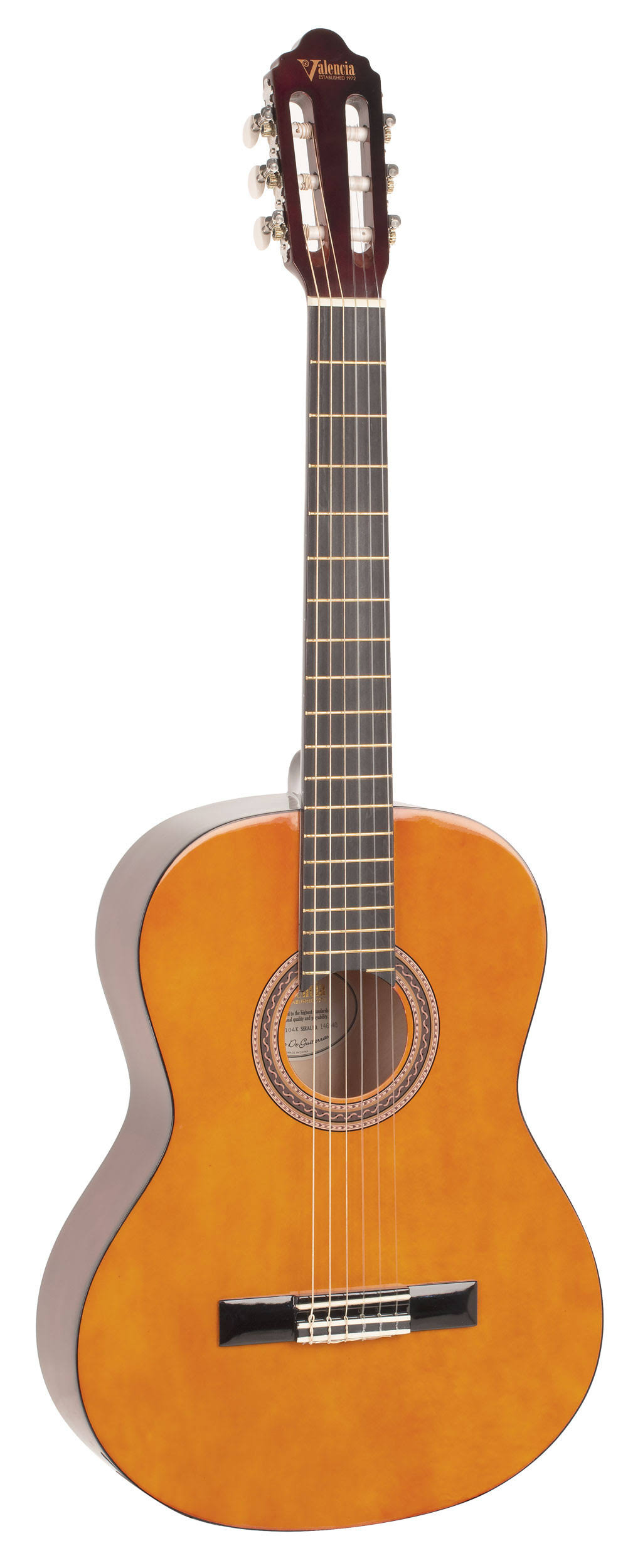 Valencia VC104 Full Size Classical Guitar - Natural