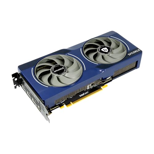 Sparkle Intel Arc B570 Guardian OC Graphics Card, 10GB GDDR6, Torn Cooling 2.0, Axial Fan, Breathing Light, Metal Backplate, SB570G-10GOC