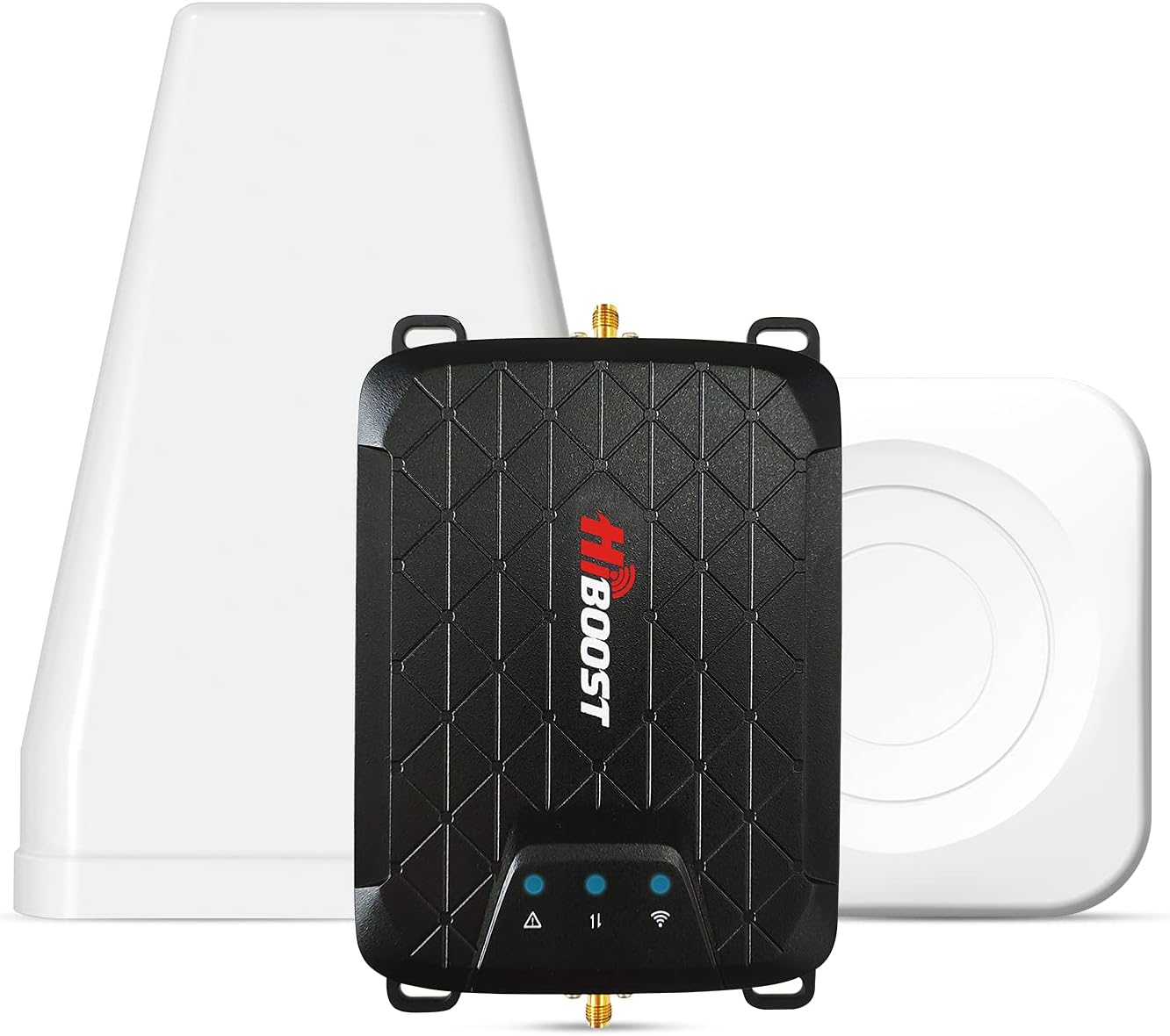 HiBoost Cell Phone Booster for Home, Typical 1,500 sq ft, Signal Booster Support Band 5, 12/17, 13 - Verizon, AT&T, T-Mobile, Boosts 5G/4G LTE