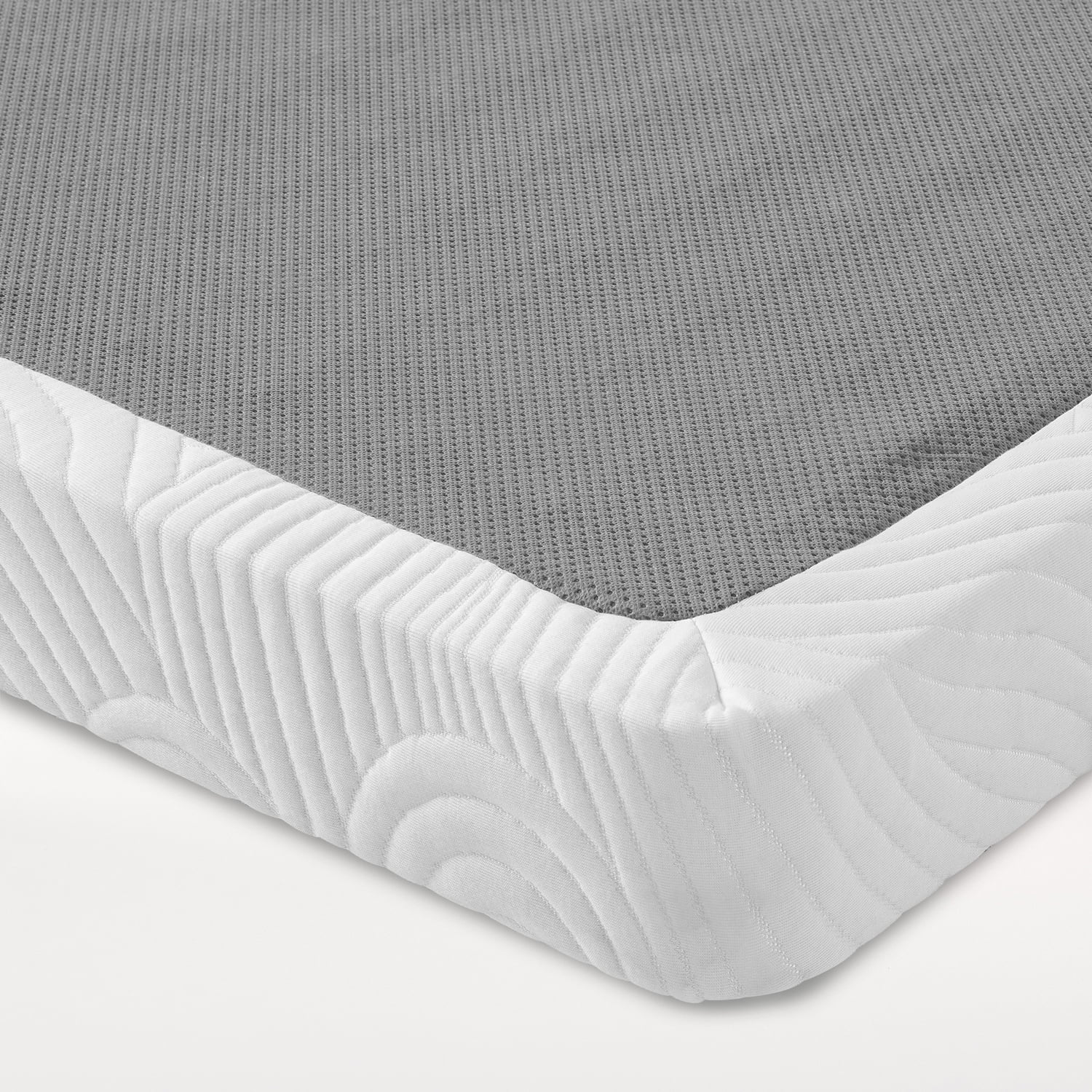Spa Sensations By Zinus No Assembly 4" White Mattress Foundation Metal Box Spring, Queen