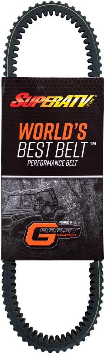 SuperATV Mud Monster CVT Drive Belt for 2017+ Can Am X3 (All Models) | Mud-Specific Belt Built for Thousands of Miles of Abuse | High Strength with