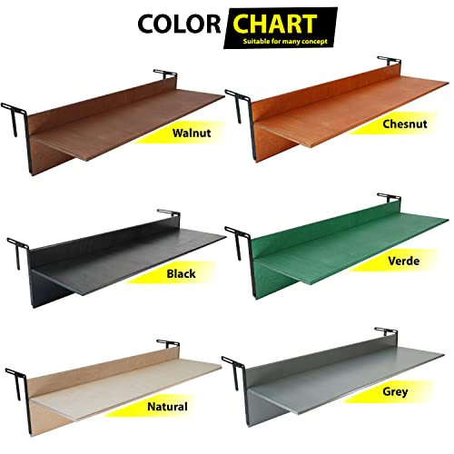 Balcony Bar Table for Railings, Outdoor Folding Deck Rail Table for Patio, Balcony Hanging Desk for Many Railings Compatible