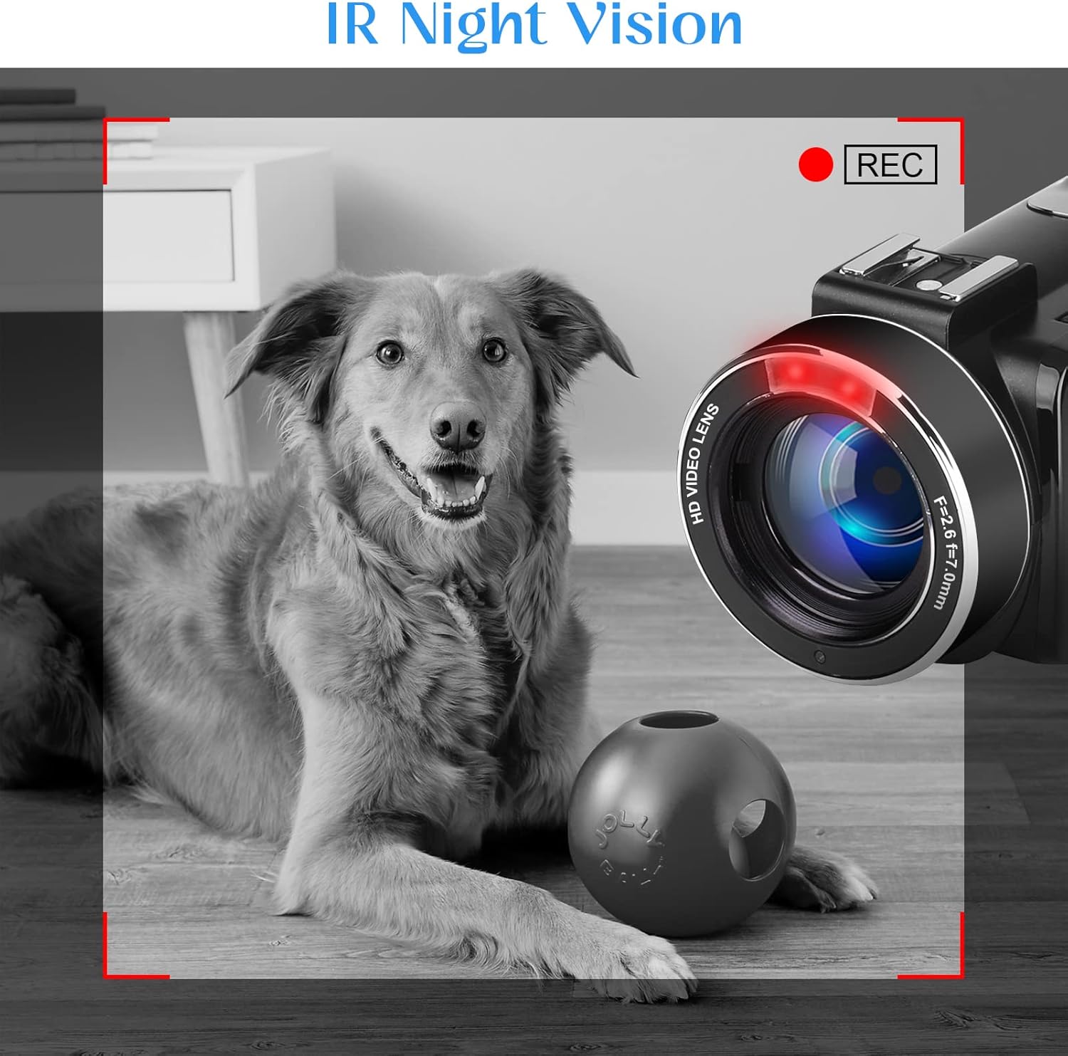 YouTube Video Camera 4k Vlogging Camera UHD 56MP with Night Vision WiFi 18X Zoom Camera with Mic