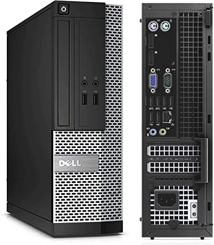 Dell OptiPlex Computer Desktop PC, Intel Core i5 3rd Gen 3.2 GHz, 16GB RAM, 2TB HDD, New 22 Inch LED Monitor, RGB Keyboard and Mouse, WiFi
