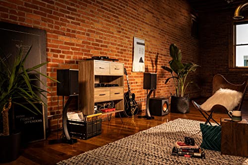 Klipsch R-120SW Subwoofer, Black - Radiant Selections