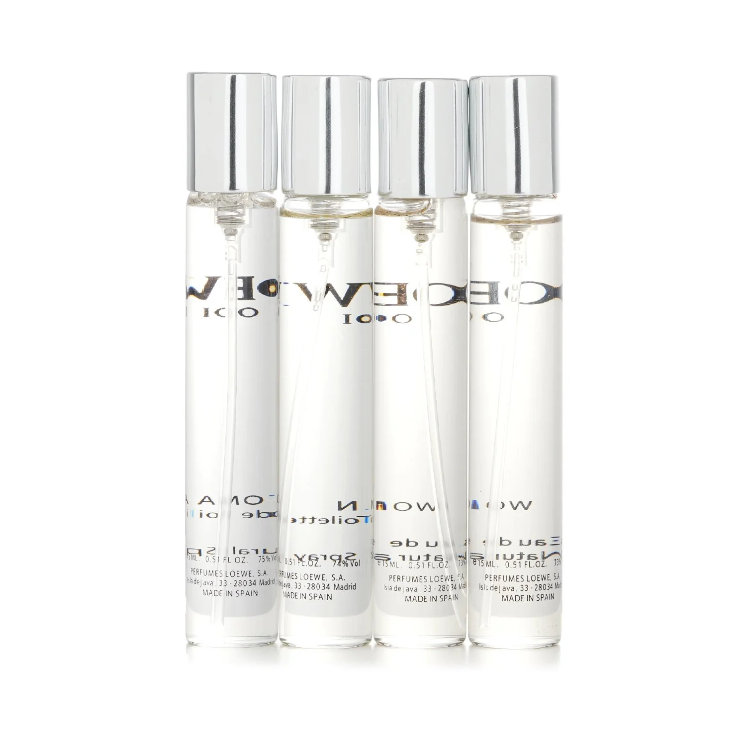 Loewe 001 Loewe Coffret Set:  4pcs