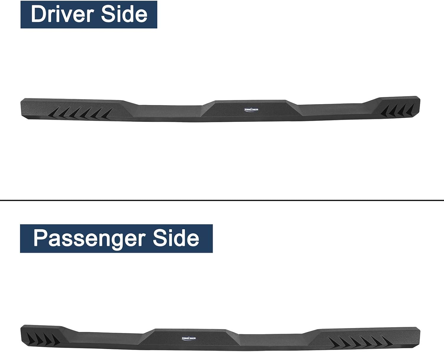 V8 GOD Wrangler JLU Side Step Running Board Rock Slider Side Rail for Jeep Wrangler JL Unlimited 2018 2019 2020 2021 2022 4-Door (Driver and