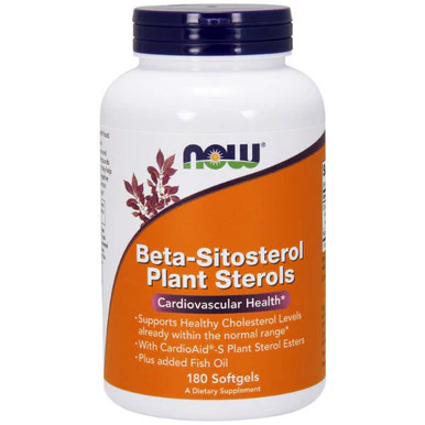 Now Foods Beta-Sitosterol plant sterols 180sg - Kansas Nuitrition - HNZSDS