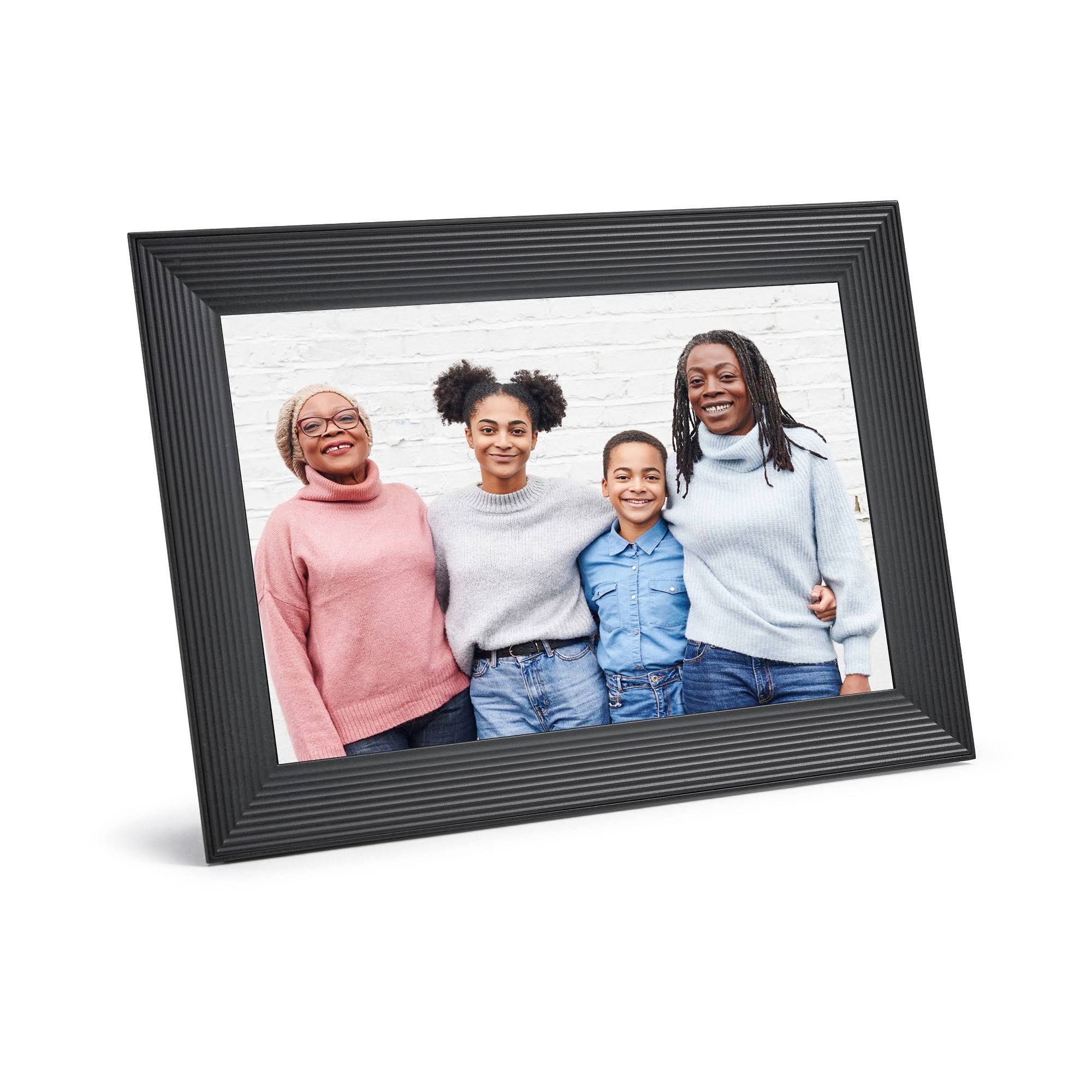 Aura Carver Luxe Digital Photo Frame - Gravel