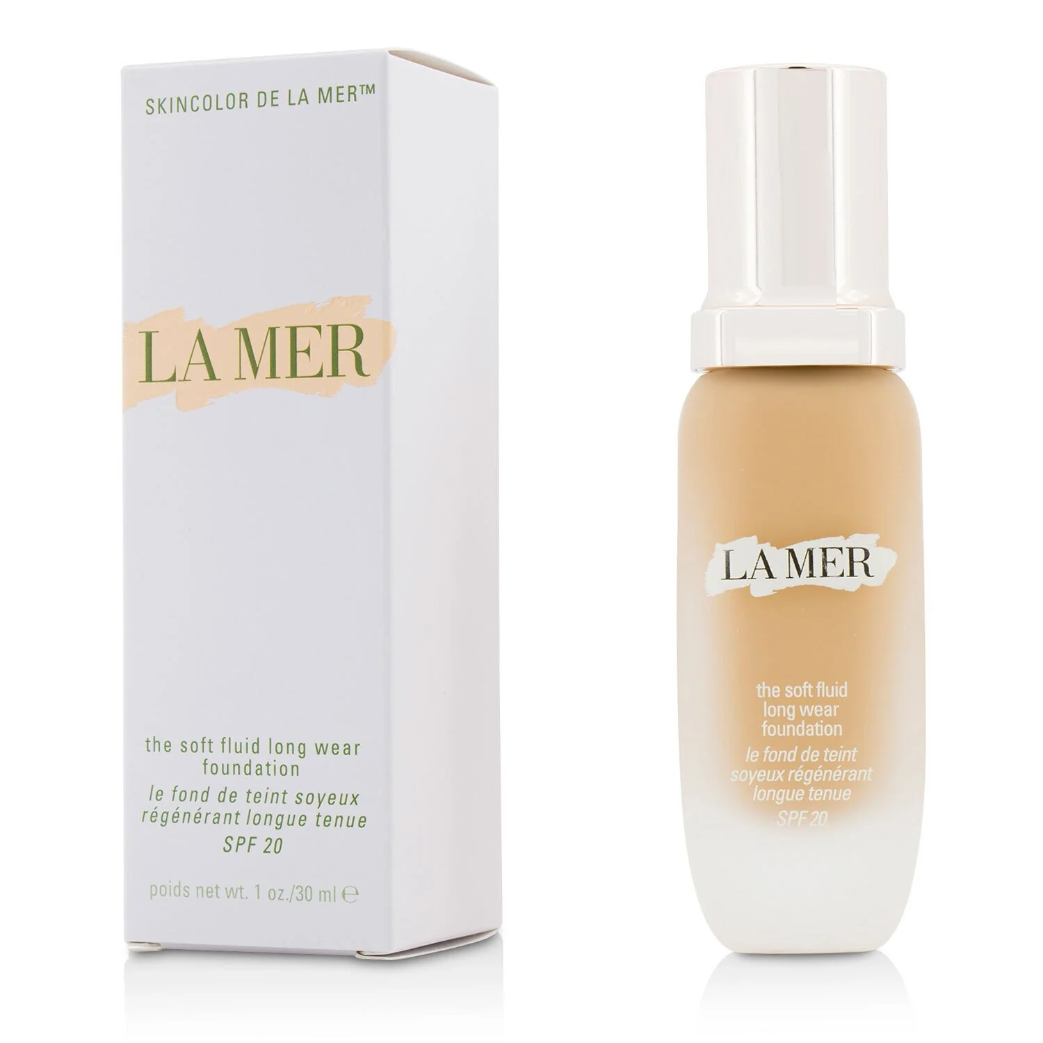 La Mer The Soft Fluid Long Wear Foundation SPF 20 - # 23/ 250 Sand (Box Slightly Damaged)  30ml/1oz